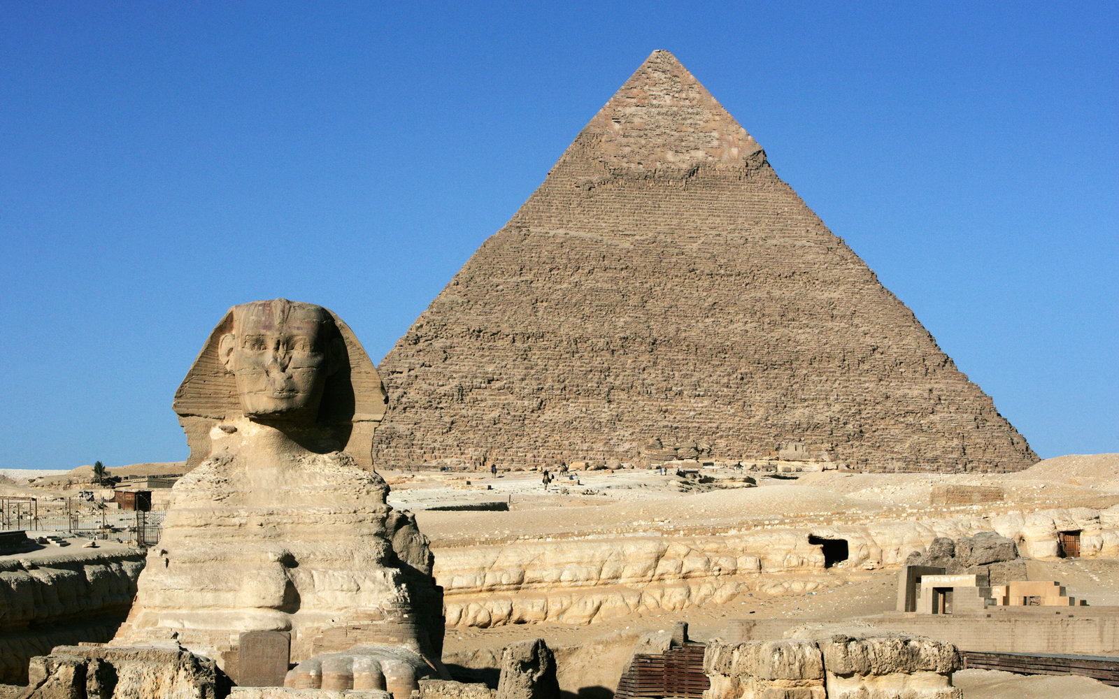 Пирамида Хефрена древний Египет